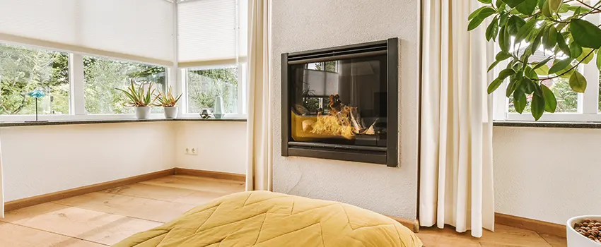 Residential Fireplace Ceramic Glass Installation in Idylwood, VA
